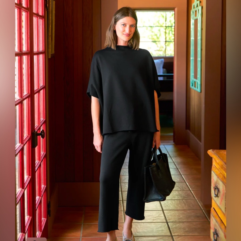Frank and Eileen travel set black (wash faded) size L/OS